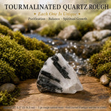 Tourmalinated Quartz Rough