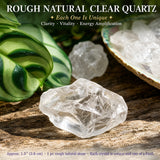 Rough Natural Clear Quartz