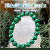Malachite Mala Bracelet