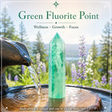 Green Fluorite Point