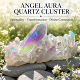 $24 TODAY ONLY - 75% SAVING Angel Aura Quartz Cluster.