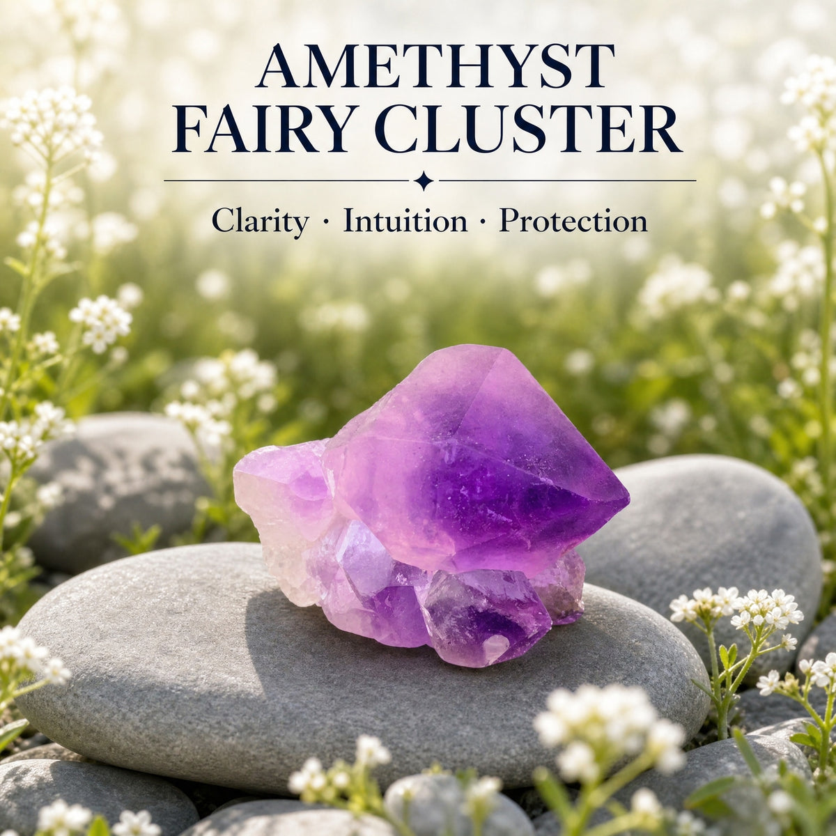Amethist Fairy Cluster