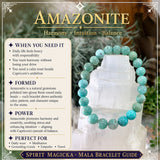♑ Capricorne - 22 décembre - 19 janvier - Ensemble de bracelets en cristal d'astrologie du zodiaque
