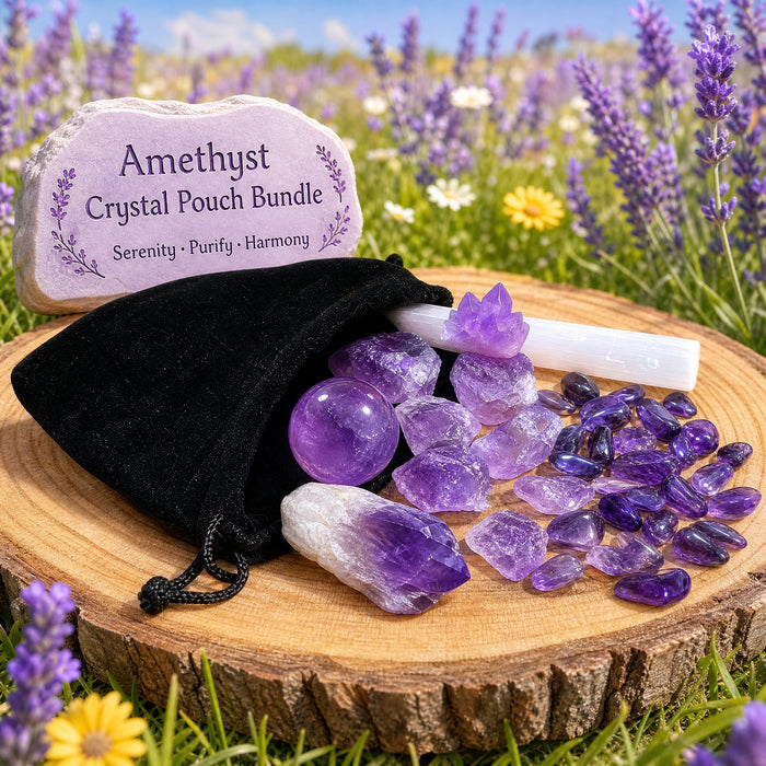 Amethyst Crystal Serenity pokasett
