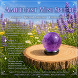 Amethyst Crystal Pouch Bundle