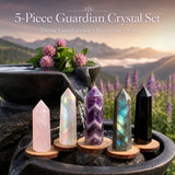 5-delni set Guardian Crystal Energy Protection Set samo 29 $ 1-dnevna promocijska razprodaja