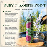 Ruby in Zoisite Point