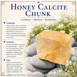 Honey Calcite Chunk