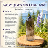 Smoky Quartz Mini Crystal Point