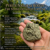 Pyrite Natural Rough - The Stone of Good Fortune
