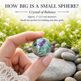 Multicolor Fluorite Small-Sphere