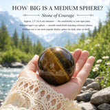 Tiger's Eye Sphere - Medium