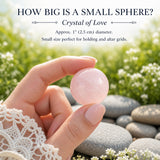 Rose Quartz Small-Sphere