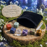 50% OFF SALE - Crystal Energy Workers Pocket Pouch Set