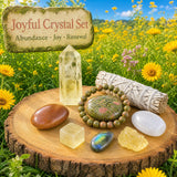 Sveženj Joyful Citrine + Allies Crystal Box