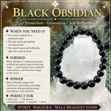 ♑ Capricorne - 22 décembre - 19 janvier - Ensemble de bracelets en cristal d'astrologie du zodiaque