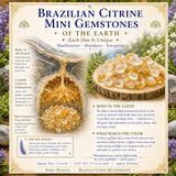 Brazilian Citrine Mini Gemstones (50 Gram / 1.7oz. Lot)