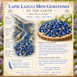 Lapis Lazuli Mini Gemstones (50 Gram / 1.7oz. Lot)