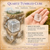 Quartz Tumbled Cube