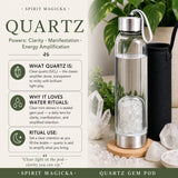 Quartz Gem Pod Water Bottle 💧
