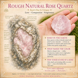 Rough Natural Rose Quartz