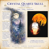 Crystal Quartz Skull (Medium Size)