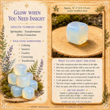 Opalite Tumbled Cube