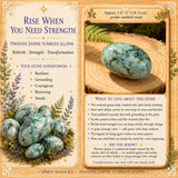 Phoenix Jasper Tumbled Ellipse
