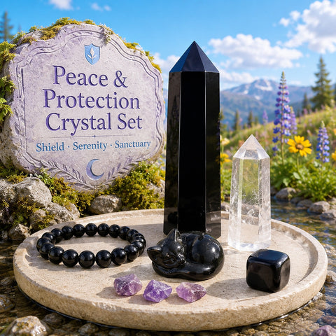 Peace & Protection Crystal Set