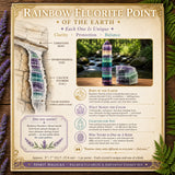 Sacred Fluorite & Amethyst Energy Set