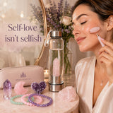 Ogrlica z obeskom iz bakrene žice Z ARRON DESIGN Serenity Moonstone