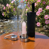 Ogrlica z obeskom iz bakrene žice Z ARRON DESIGN Serenity Moonstone