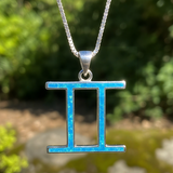 ♊ Gemini Opal Zodiac Pendant – May 21 to June 20