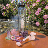 Ogrlica z obeskom iz bakrene žice Z ARRON DESIGN Serenity Moonstone