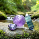 Ogrlica z obeskom iz bakrene žice Z ARRON DESIGN Serenity Moonstone