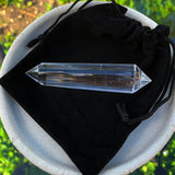 Vogel Cut Quartz Crystal (Energy Healing Wand)
