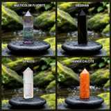 Ogrlica z obeskom iz bakrene žice Z ARRON DESIGN Serenity Moonstone