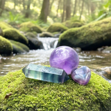 Ogrlica z obeskom iz bakrene žice Z ARRON DESIGN Serenity Moonstone