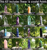 45-Piece Crystal Super Bundle Set