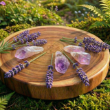 Ogrlica z obeskom iz bakrene žice Z ARRON DESIGN Serenity Moonstone