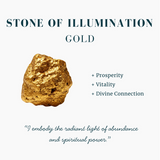 Gold Wave Ring of Flow