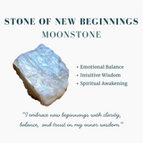 Moonstone & Gold Ring of Luminosity