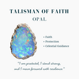 ♊ Gemini Opal Zodiac Pendant – May 21 to June 20