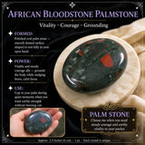 African Bloodstone Palmstone
