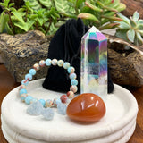 Angel Aura & Azure Mala Bracelet Bundle Set