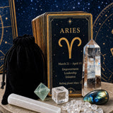♈ Aries - Zodiac Crystal Set