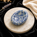 Blue Spot Jasper Worry Stone