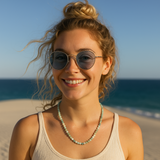 Caribbean Jasper - 6th Chakra Stone Necklace