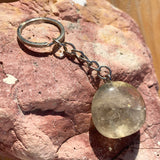 Citrine Crystal Keychain