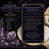 Dream Amethyst Palmstone